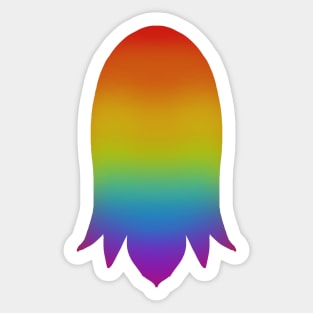 Rainbow Hair Sticker